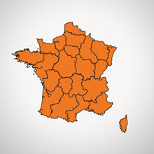 Carica l&#39;immagine nel visualizzatore di Gallery, TEK Series 2.0 Enhanced France Maps (All Regions)
